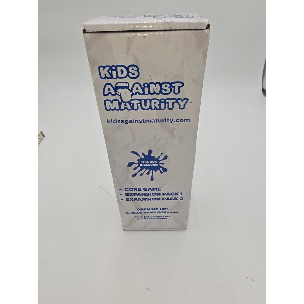 Kids Against Maturity Card Game for Kids Families + Expansion Packs 1 2